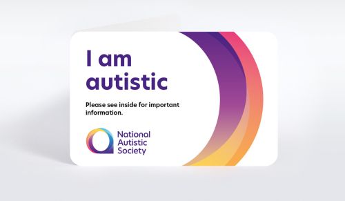 I am Autistic card