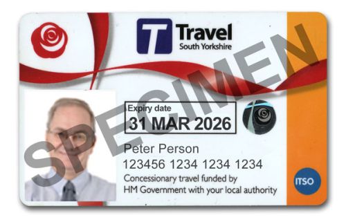 free travel pass sheffield